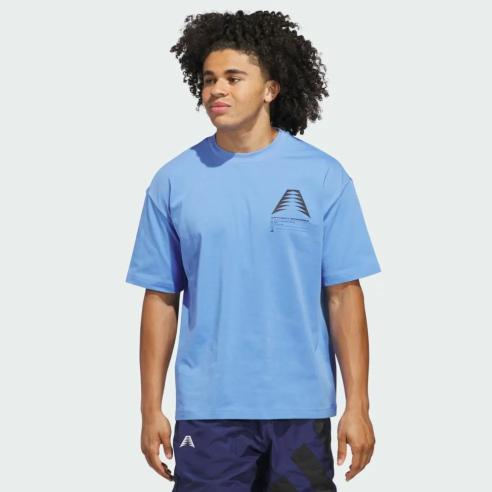adidas · ANTHONY EDWARDS GFX SCHEMATIC TEE