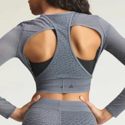 adidas · aSMC Longsleeve Lace Crop-Top
