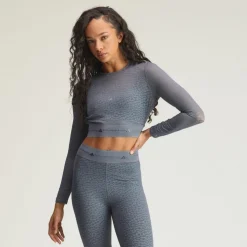 adidas · aSMC Longsleeve Lace Crop-Top