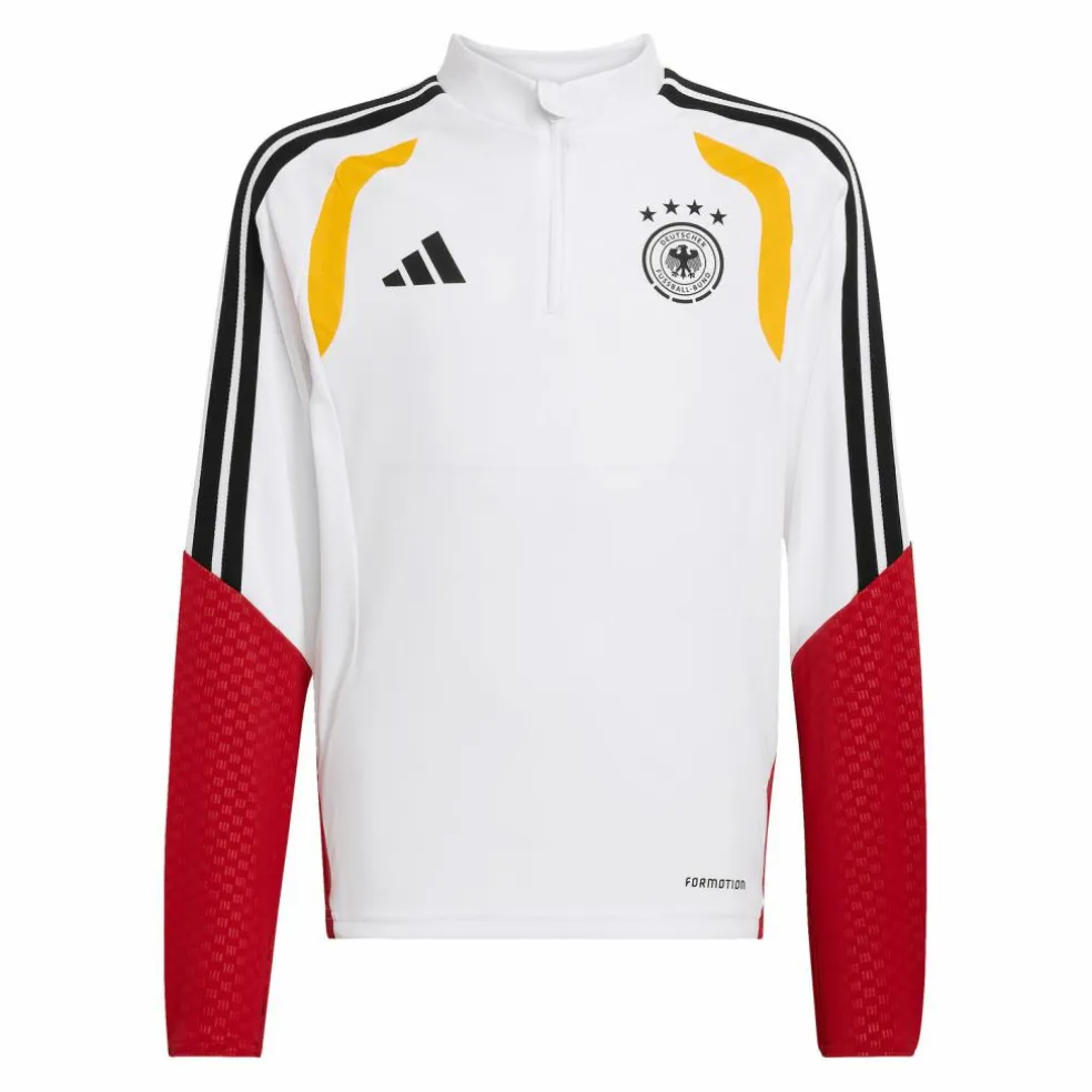 adidas · DFB Deutschland Tiro Zip Top Kids Weiß
