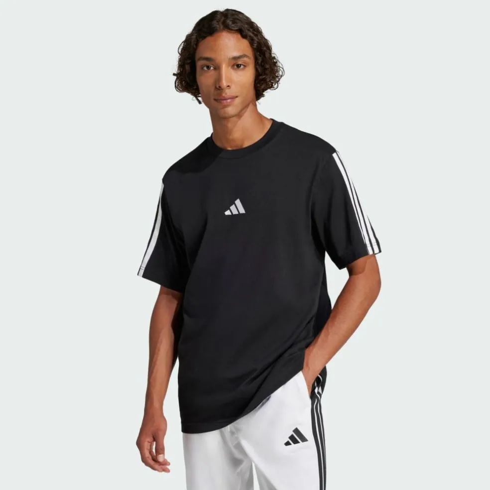 adidas · Essentials 3-Streifen Single Jersey
