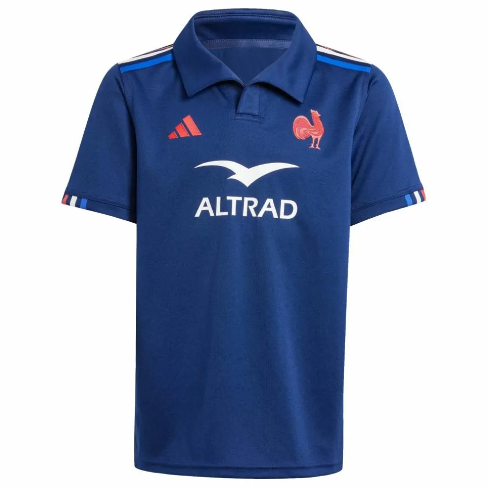 adidas · Frankreich Rugby Kids Heimtrikot