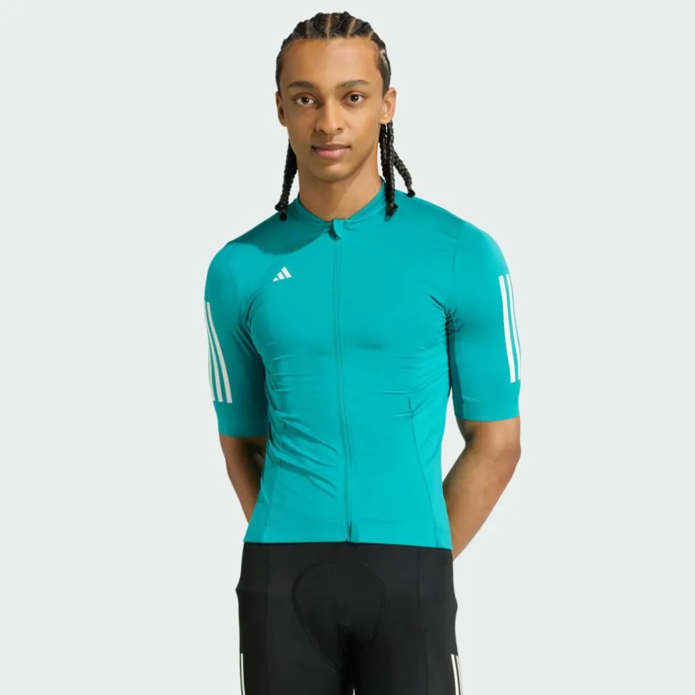 adidas · Tempo 3-Streifen Radtrikot