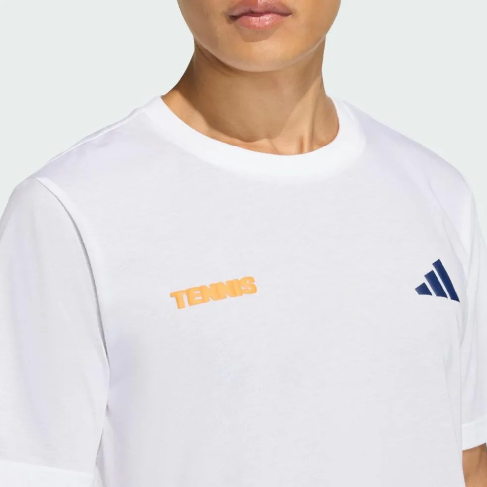 adidas · Tennis Hot Egg Grafik T-Shirt