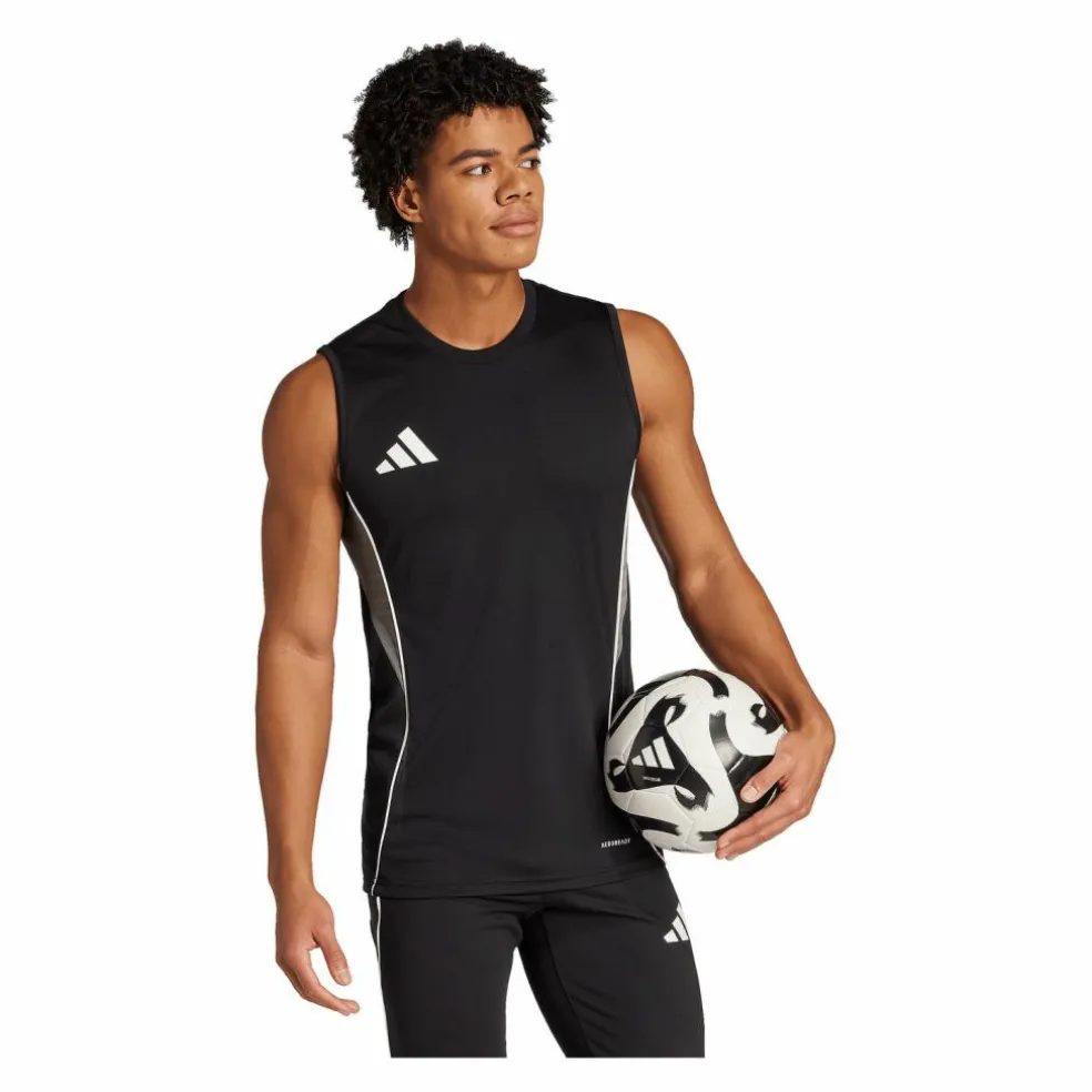 adidas · Tiro 25 Competition Tanktop Weiß