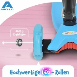 Apollo · Roller Kids Whiz LED Wheels