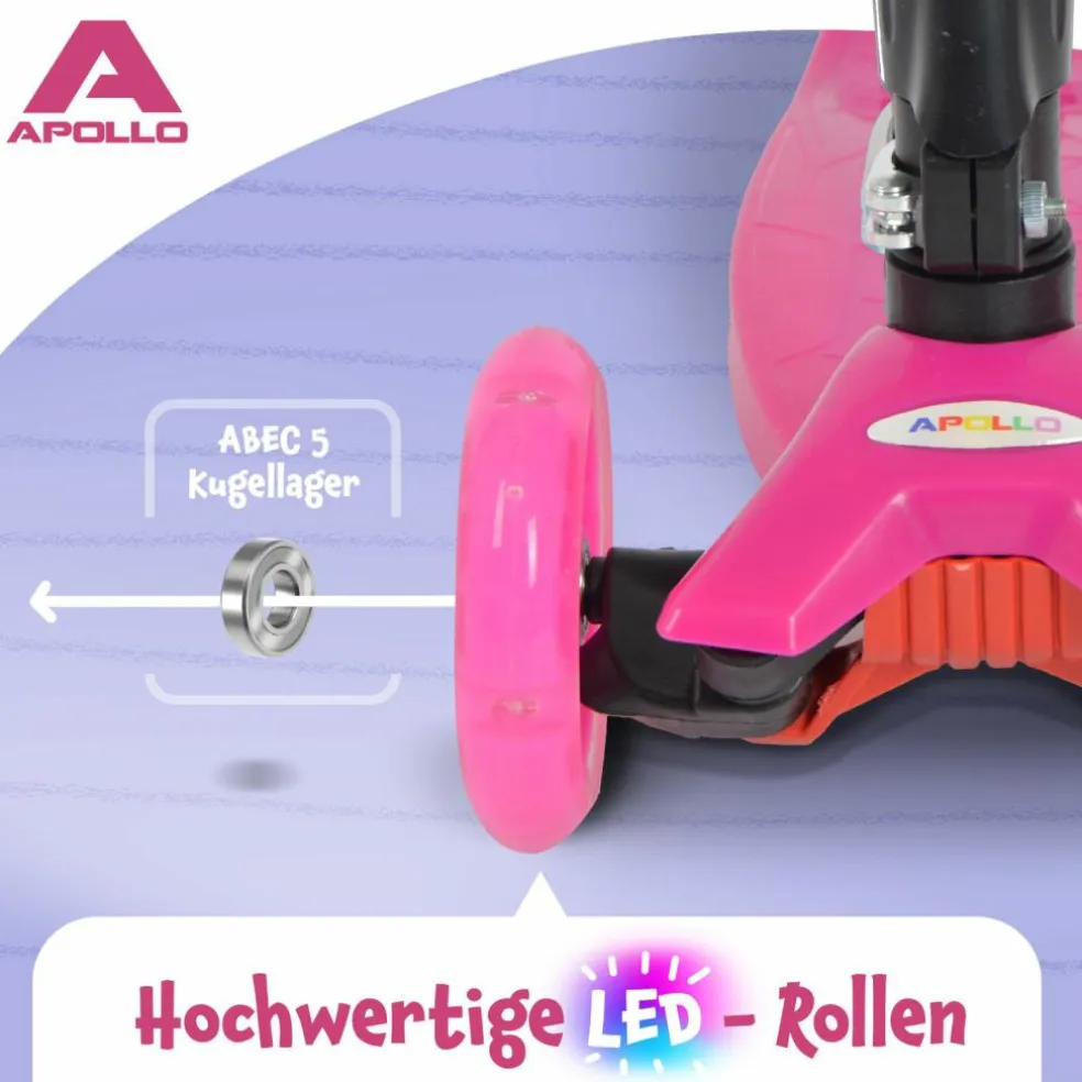 Apollo · Roller Kids Whiz LED Wheels