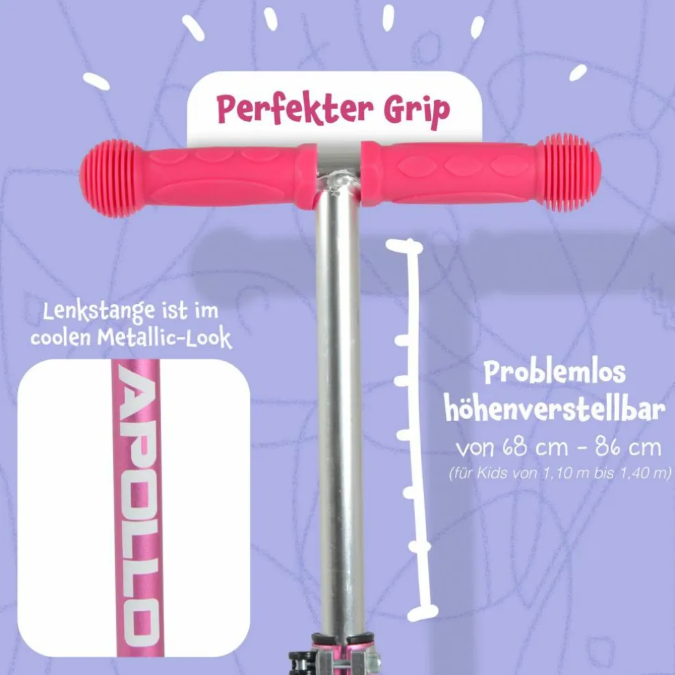 Apollo · Roller Kids Whiz LED Wheels