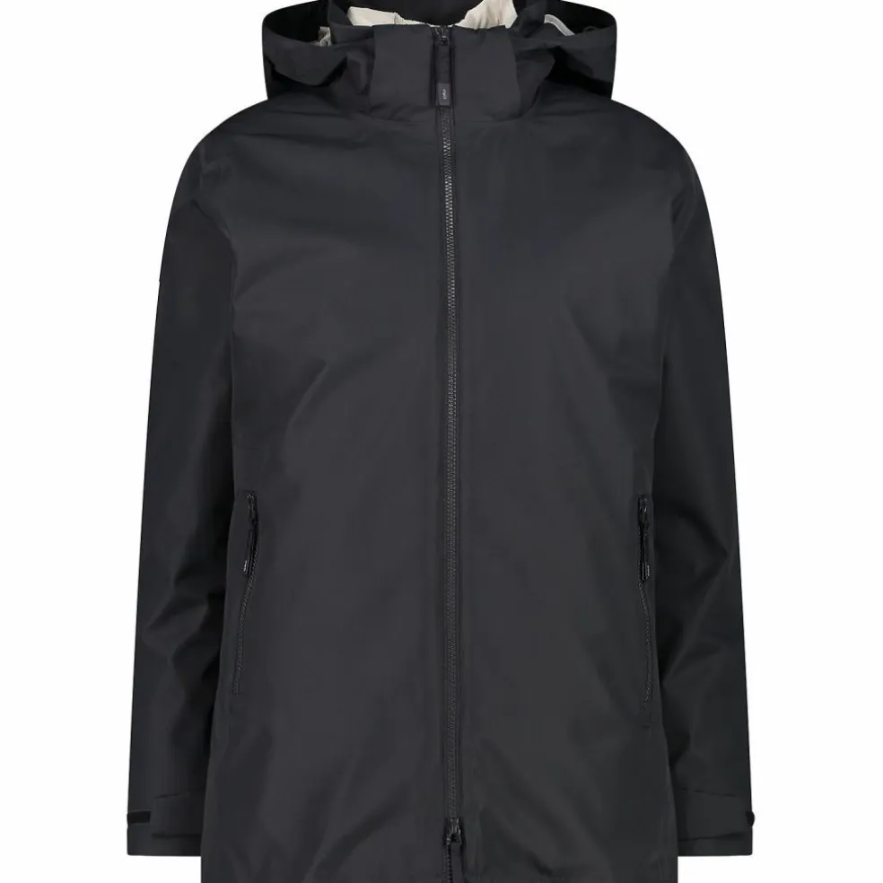 CMP · LONG JACKET ZIP HOOD DETACHAB