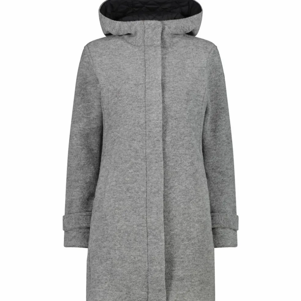 CMP · W COAT FIX HOODWOOLTECH