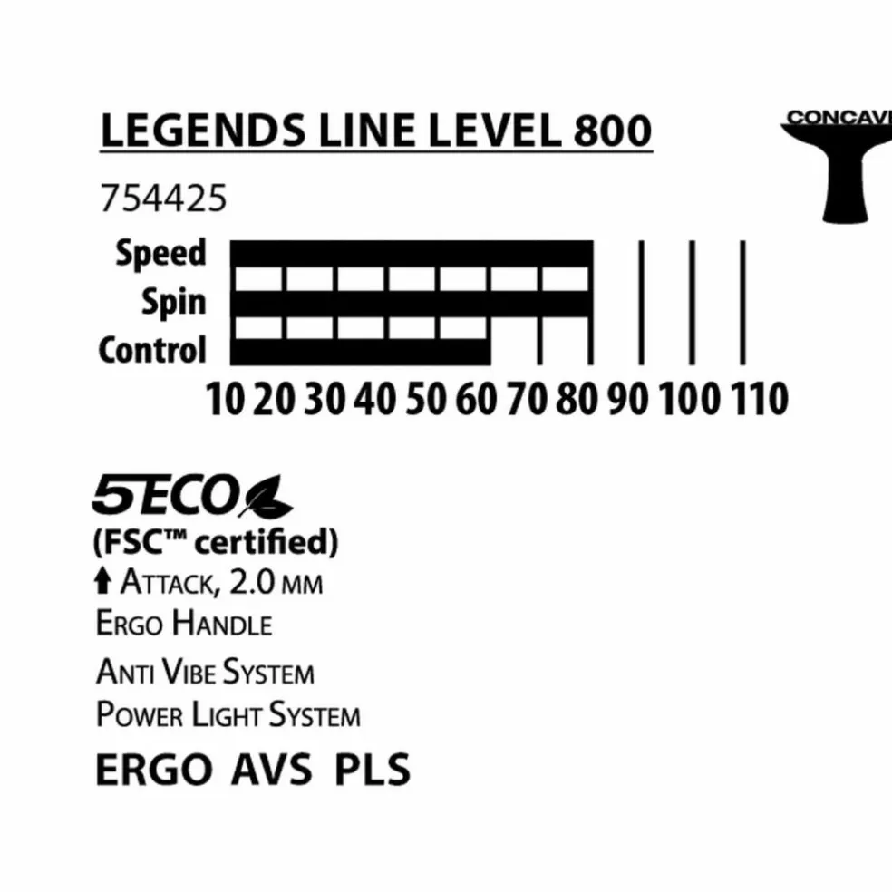 Donic-Schildkröt · Legends 800