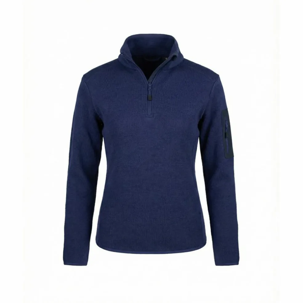 Jeff Green · 1/4 Zip Strickfleecepullover Helmi