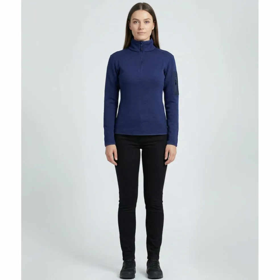Jeff Green · 1/4 Zip Strickfleecepullover Helmi