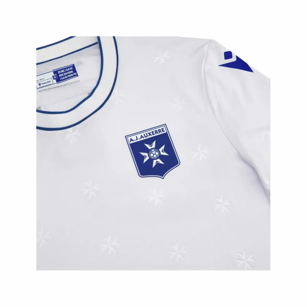 macron · AJ Auxerre Trikot Home 2025/2026 Weiß