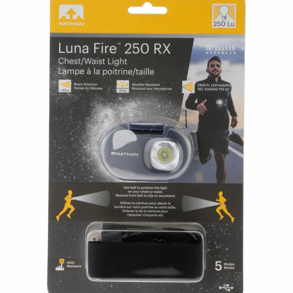 NATHAN · Luna Fire 250 RX Chest / Waist light
