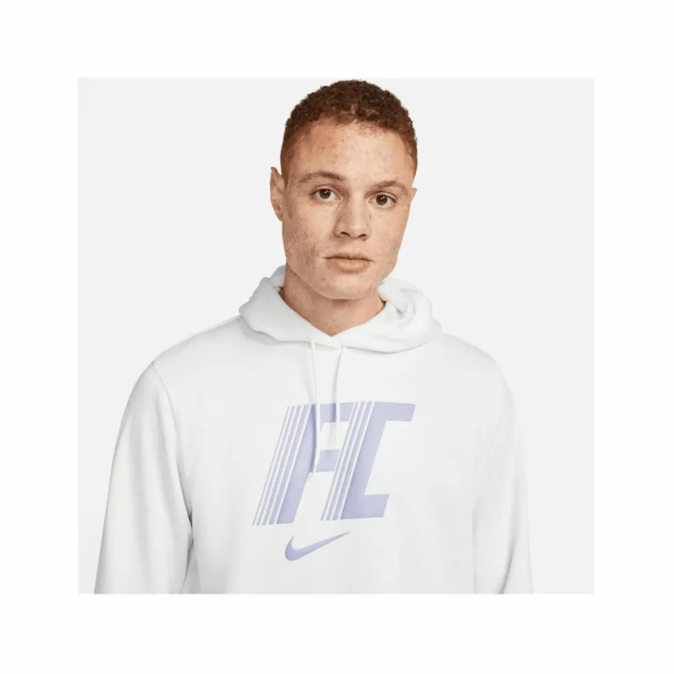 Nike · F.C. Fleece Hoody Weiß