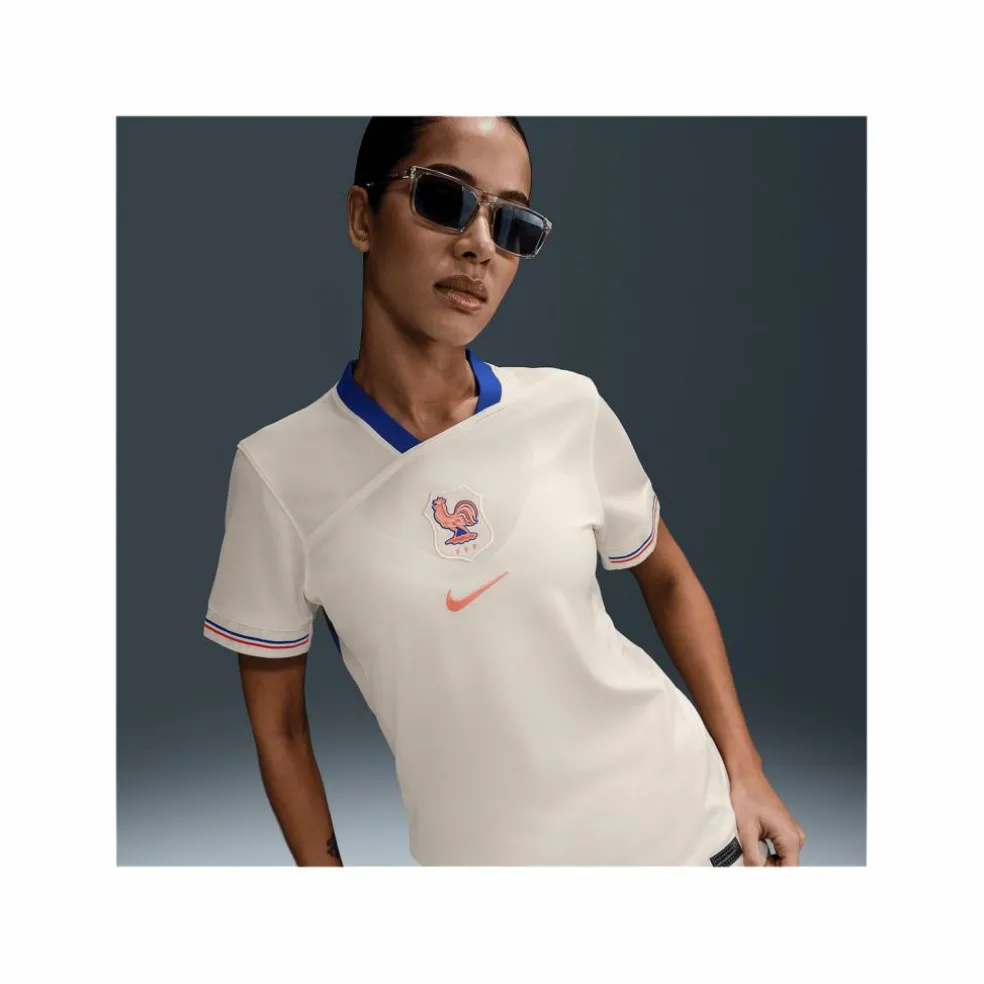 Nike · Frankreich Trikot Away 2025 Damen Beige