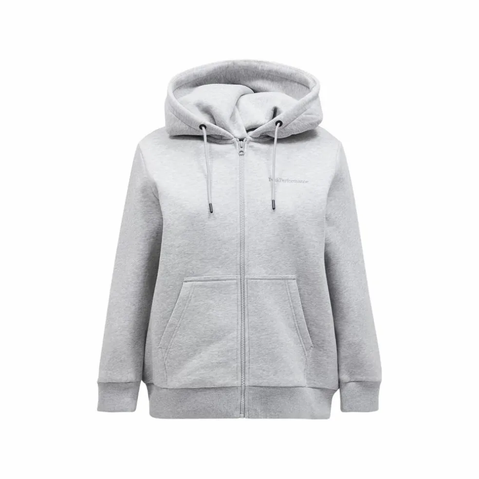 Peak Performance · W Original Small Logo Zip Hood