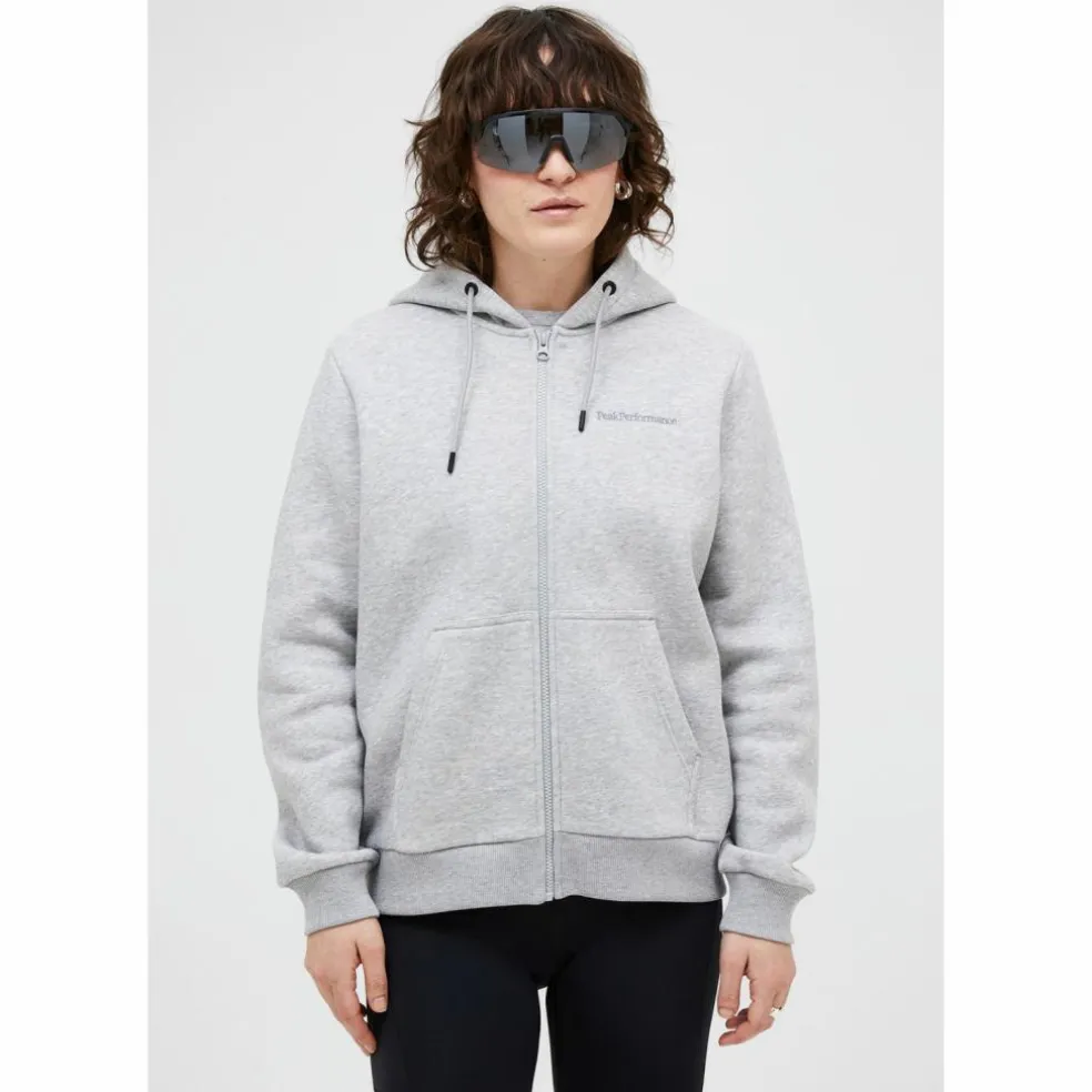 Peak Performance · W Original Small Logo Zip Hood