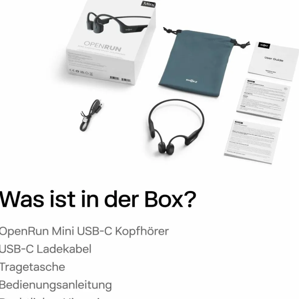 Shokz · Open Run Mini USB-C