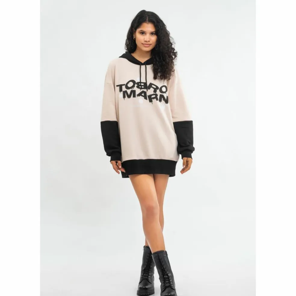 Tom Barron · WOMEN OVERSIZE FIT TUNIC SWEATSHIRT