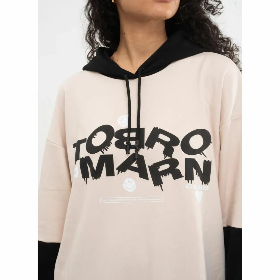 Tom Barron · WOMEN OVERSIZE FIT TUNIC SWEATSHIRT