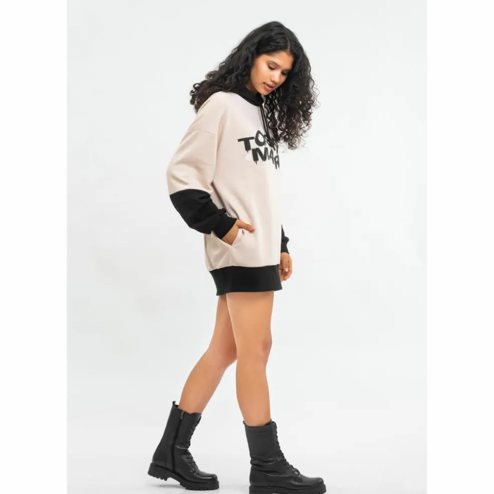 Tom Barron · WOMEN OVERSIZE FIT TUNIC SWEATSHIRT