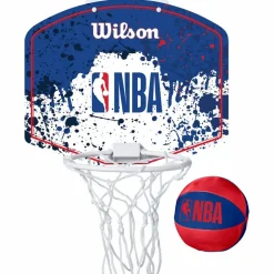Wilson · NBA TEAM MINI HOOP NBA RWB
