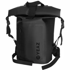 YEAZ · Wasserfester Rucksack schwarzes Logo