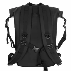 YEAZ · Wasserfester Rucksack schwarzes Logo