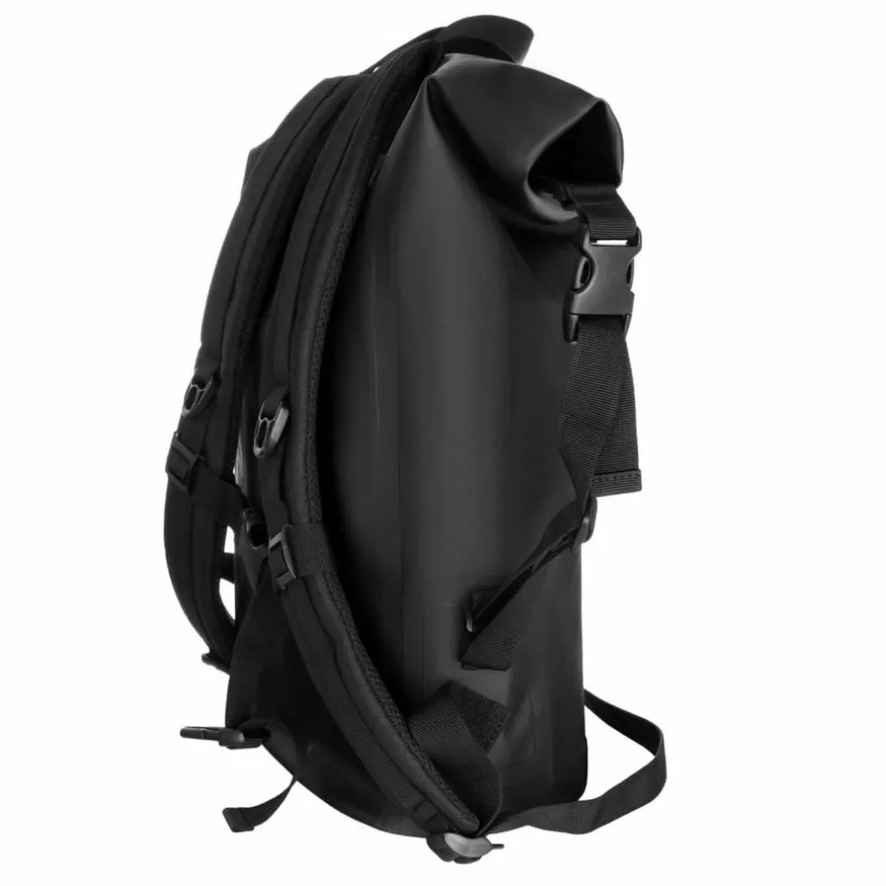 YEAZ · Wasserfester Rucksack weißes Logo